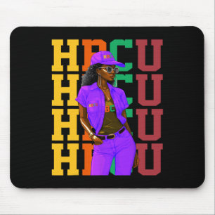 Schönes Schwarzes Gebildetes Hbcu Melanated Hbcu S Mousepad