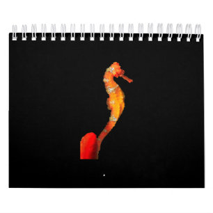 Schönes Seepferd vorne Kalender