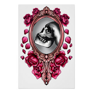 Schönes Selbst reflektiert Poster