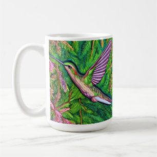 Schönes Shabby Chic Klein Hummingbird. Kaffeetasse