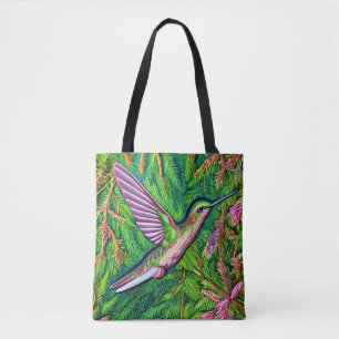 Schönes Shabby Chic Klein Hummingbird. Tasche