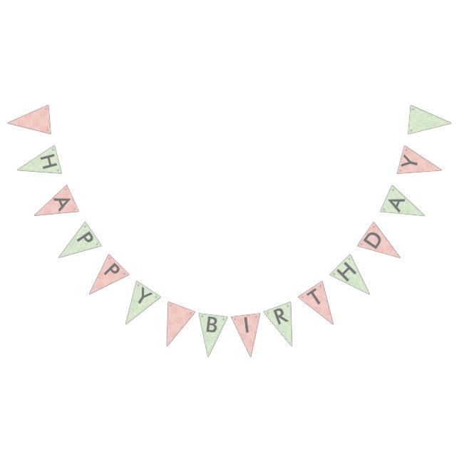 Schönes Shabby Chic-Land-Party Wimpelkette (Alle)