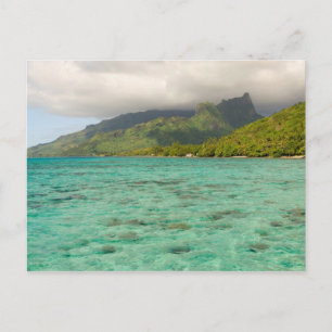 Schönes Sheraton Resort in Moorea, Französisch Postkarte