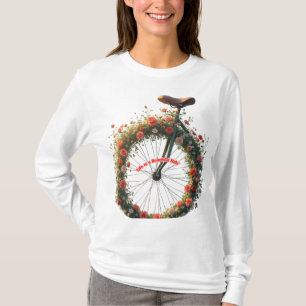 Schönes Shirt mit dem Blumenrad