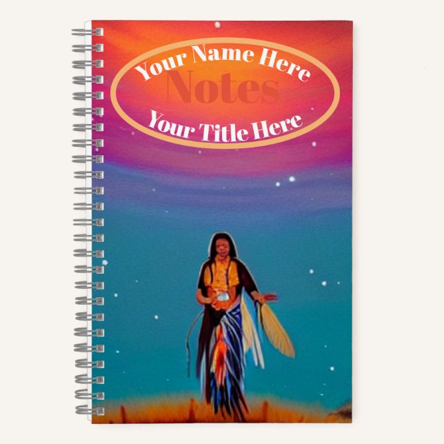 Schönes Sky Spiral Notebook Notizbuch (Vorderseite)