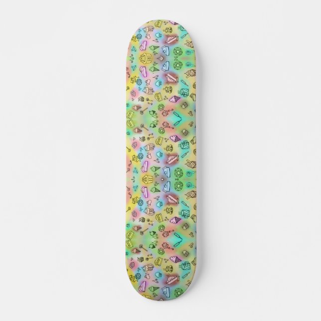 SCHÖNES SOMMERZEICHEN SKATEBOARD (Vorne)