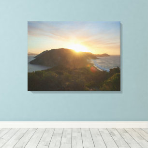 Schönes Sonnenaufgang Landschaft Panorama Australi Leinwanddruck
