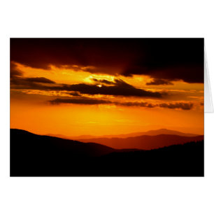 Schönes Sonnenuntergang-Foto