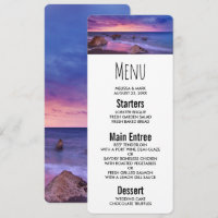 Schönes Sonnenuntergang Küstenbild