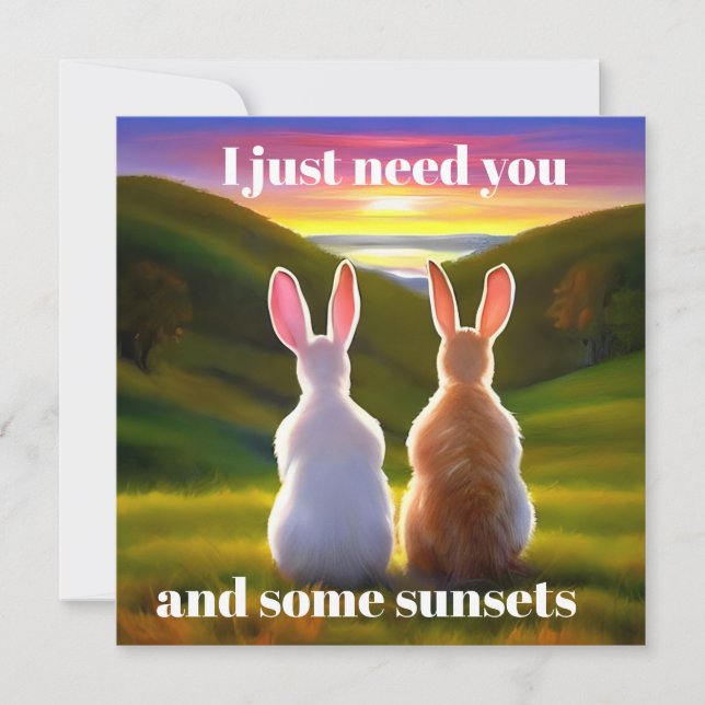 Schönes Sonnenuntergang-Poster (Vorderseite)