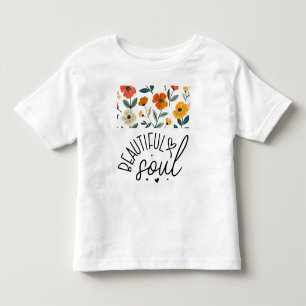 Schönes Soul Blumengrafik Design Inspiration Kleinkind T-shirt
