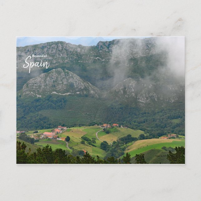 Schönes Spanien Postkarte (Vorderseite)