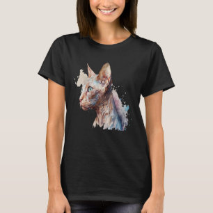 Schönes Sphynx-Katapportrait T-Shirt