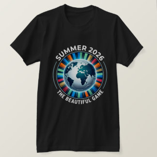 Schönes Spiel Fußballfan 2026 T-Shirt