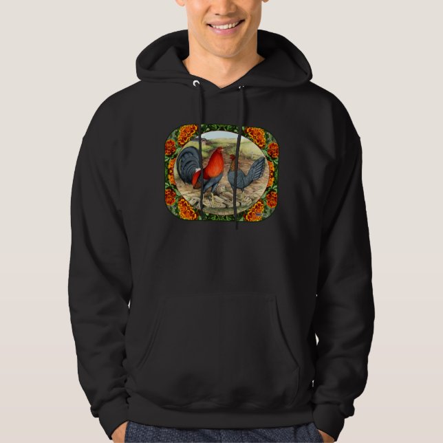 Schönes Spielgezäunt Hoodie (Vorderseite)