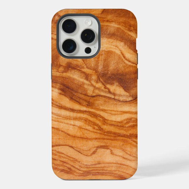 Schönes Stück Holz iPhone 15 Pro Max Hülle (Rückseite)