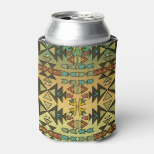 Schönes südwestliches Muster, Ombre Can Cooler Dosenkühler
