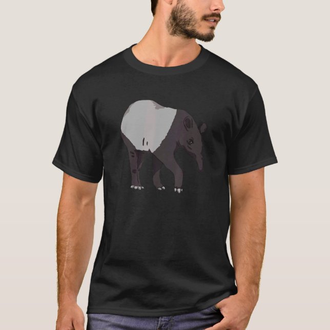 Schönes Tapir Amazonas Jungle Animal South Ameri T-Shirt (Vorderseite)