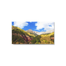 Schönes Telluride im Goldenen Herbst