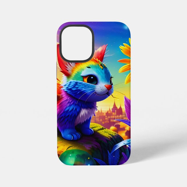 Schönes Tier Drei iPhone 12 Mini Hülle (Rückseite)