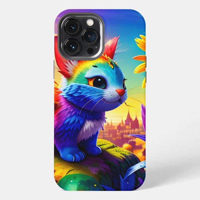 Schönes Tier Drei iPhone 13 Pro Max Hülle (Rückseite)