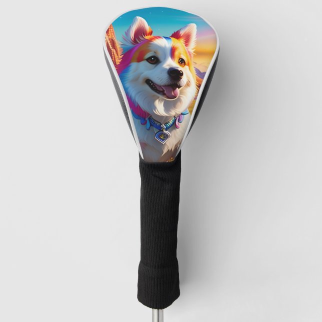 Schönes Tier Vier Golf Headcover (Vorderseite)