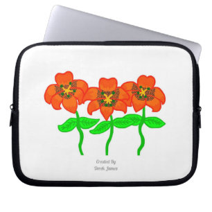Schönes Tiger Lilies Neoprene Laptop Sleeve