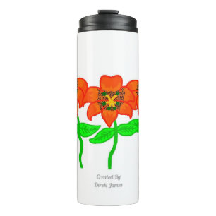 Schönes Tiger Lilies Thermal Tumbler Thermosbecher