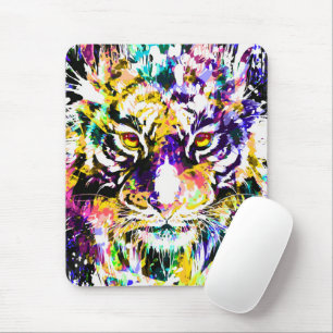 Schönes Tiger Mouse Pad Orange Tiger Mousepad