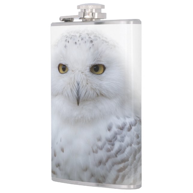 Schönes, traumhaftes und serenschneesicheres Owl Flachmann (Links)