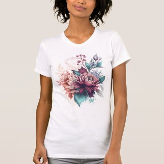 Schönes trendiges Blumen Bouquet Design