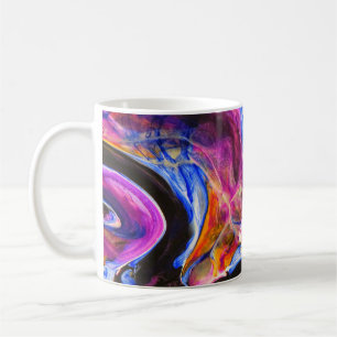 Schönes und Abstraktes Marmordesign Kaffeetasse