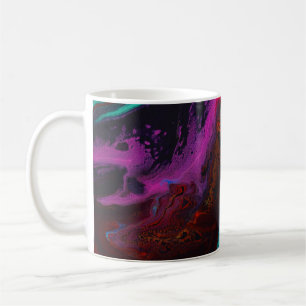 Schönes und Abstraktes Marmordesign Kaffeetasse