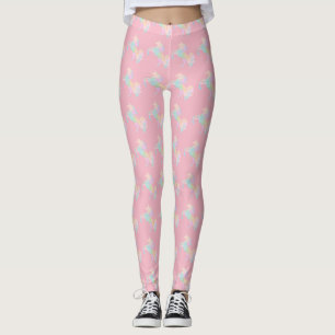 Schönes und buntes Einhorn Leggings
