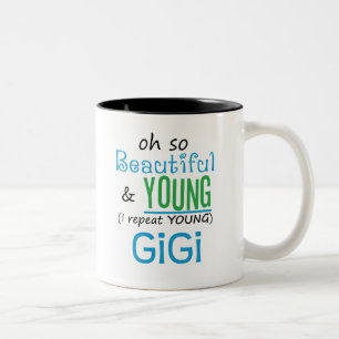Schönes und junges GiGi Zweifarbige Tasse