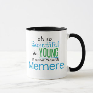 Schönes und junges Memere Tasse