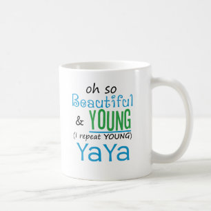 Schönes und junges YaYa Kaffeetasse