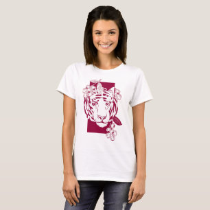 Schönes und Niedliches Tiger T-Shirt