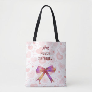 Schönes und schimmerndes Ribbon Tasche