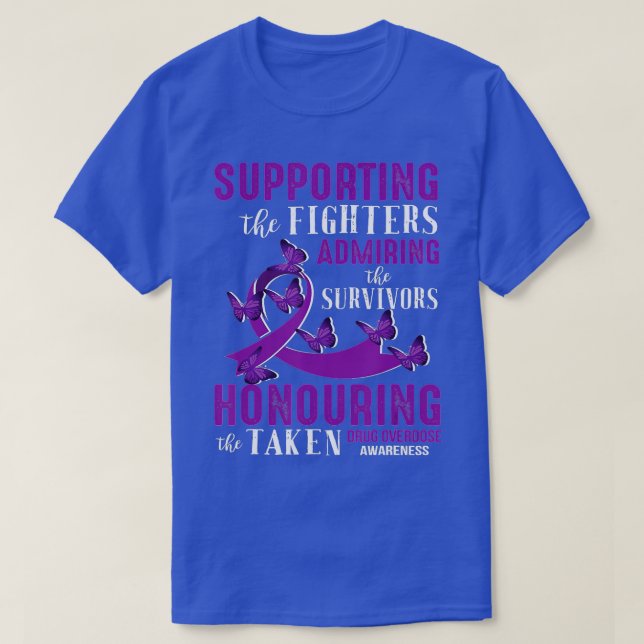 Schönes und unterstützendes Arzneimittelüberdosier T-Shirt (Design vorne)