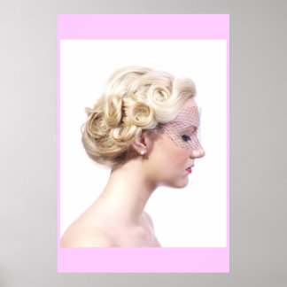 Schönes Updo Poster