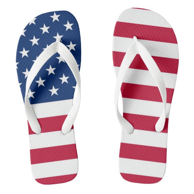 schönes US Flagge Flip Flops (Fußbett)