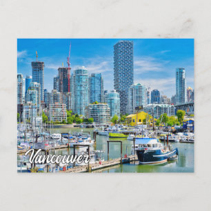 Schönes Vancouver, British Columbia, Kanada Postkarte