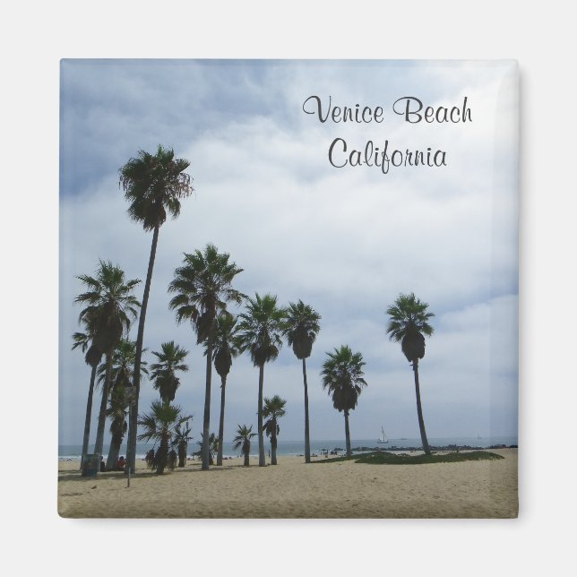 Schönes Venedig Beach Magnet! Magnet (Vorne)