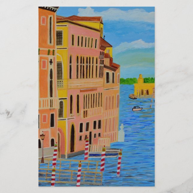 Schönes Venedig Briefpapier (Vorderseite)