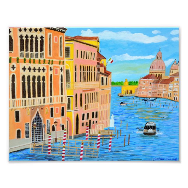 Schönes Venedig Fotodruck (Vorne)
