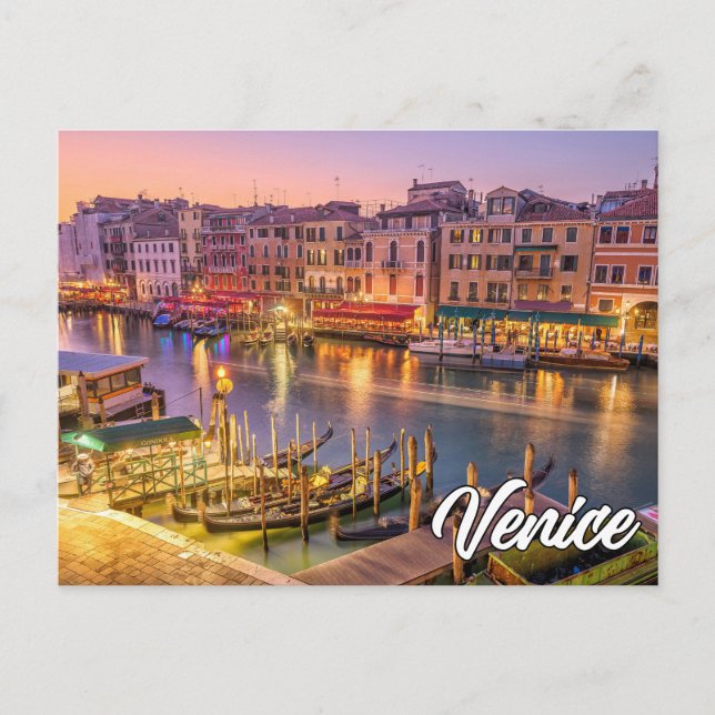 Schönes Venedig, Italien Postkarte (Vorderseite)