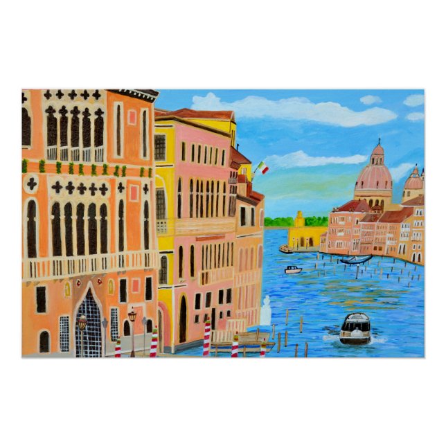 Schönes Venedig Plakat Poster (Vorderseite)