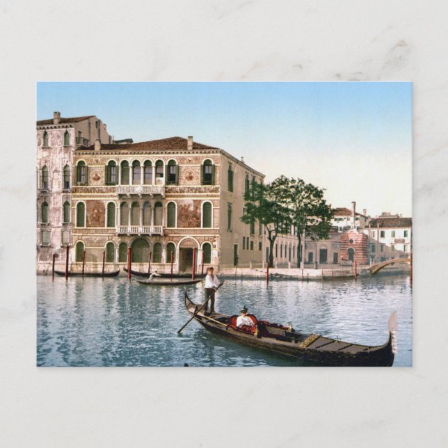Schönes Venedig Postkarte (Vorderseite)