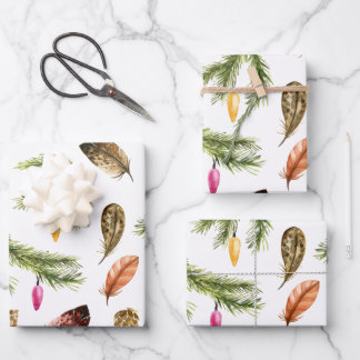 Schönes Verpackungspapier Geschenkpapier Set